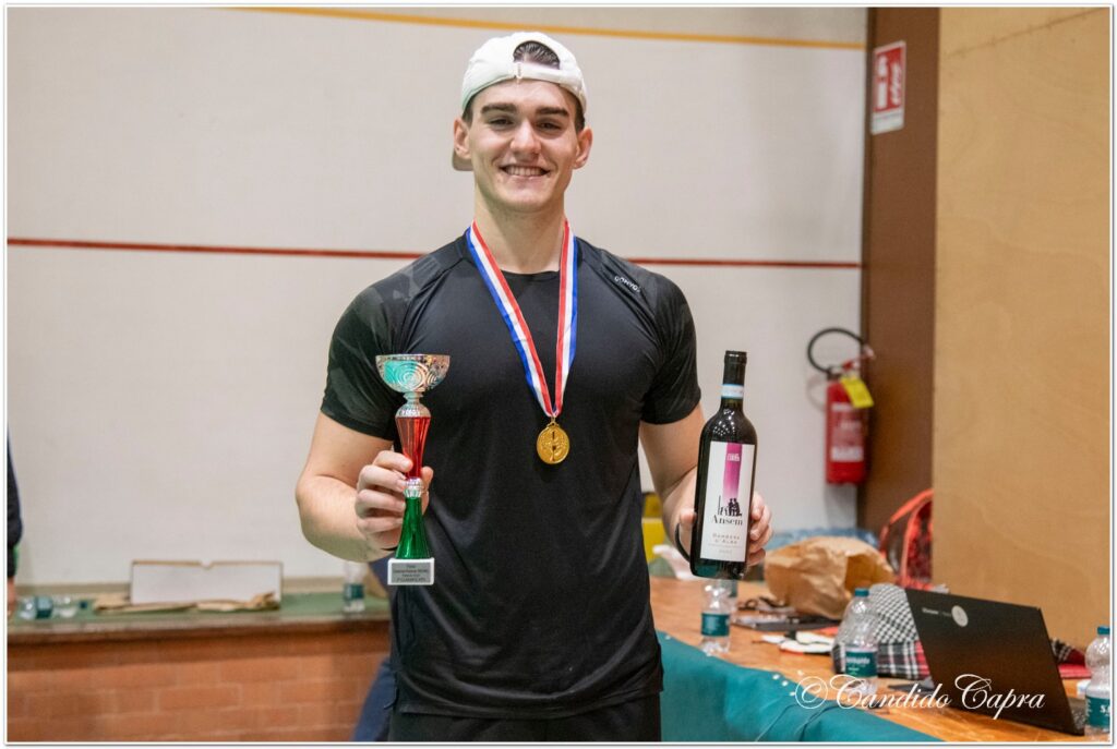 Alessandro vacchetto premiazione